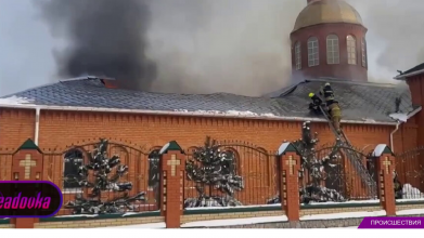 Росіяни заявили про пожежу в храмі на Волині з «релігійних мотивів»