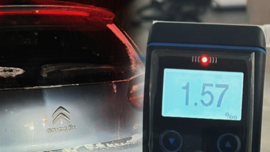 Молодик без прав та пані «під мухою»: волиняни потрапили на «Драгер» патрульних