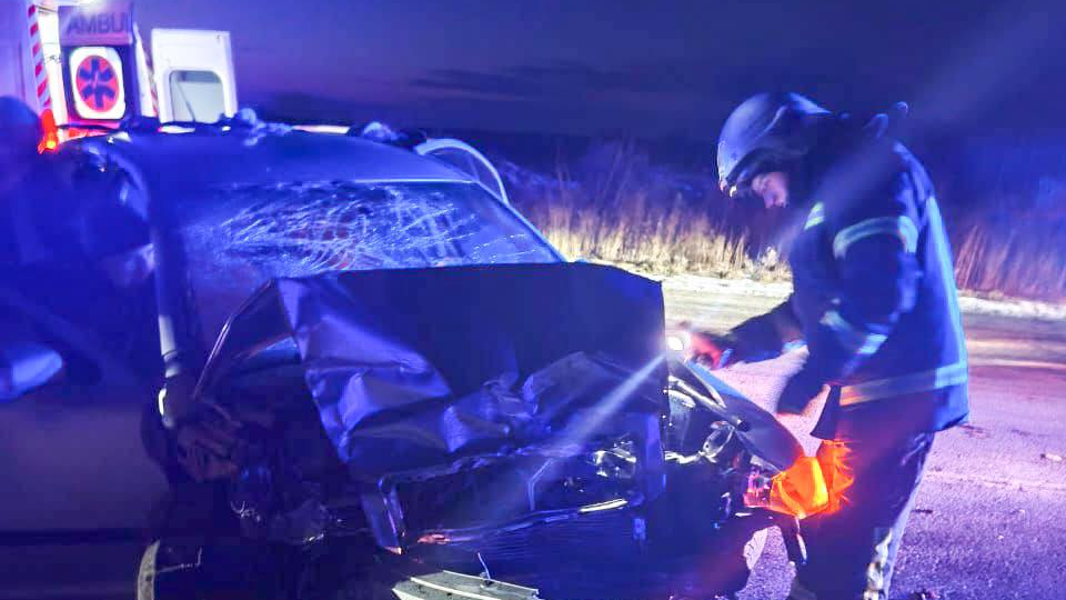 Під Луцьком зіткнулися два авто, постраждали четверо людей