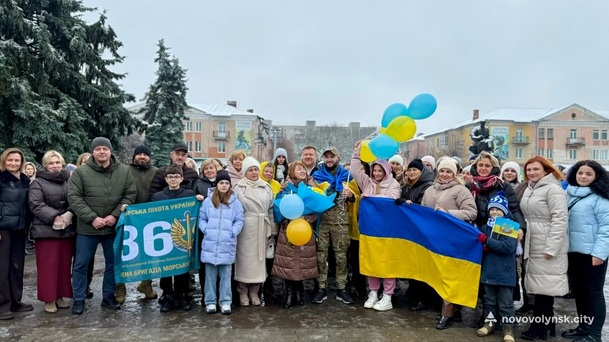 З полону додому: у громаді на Волині зустріли 23-річного захисника Олександра Трощинського