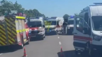 Неподалік Луцька трапилася аварія: рух перекрито, на місці працюють екстрені служби
