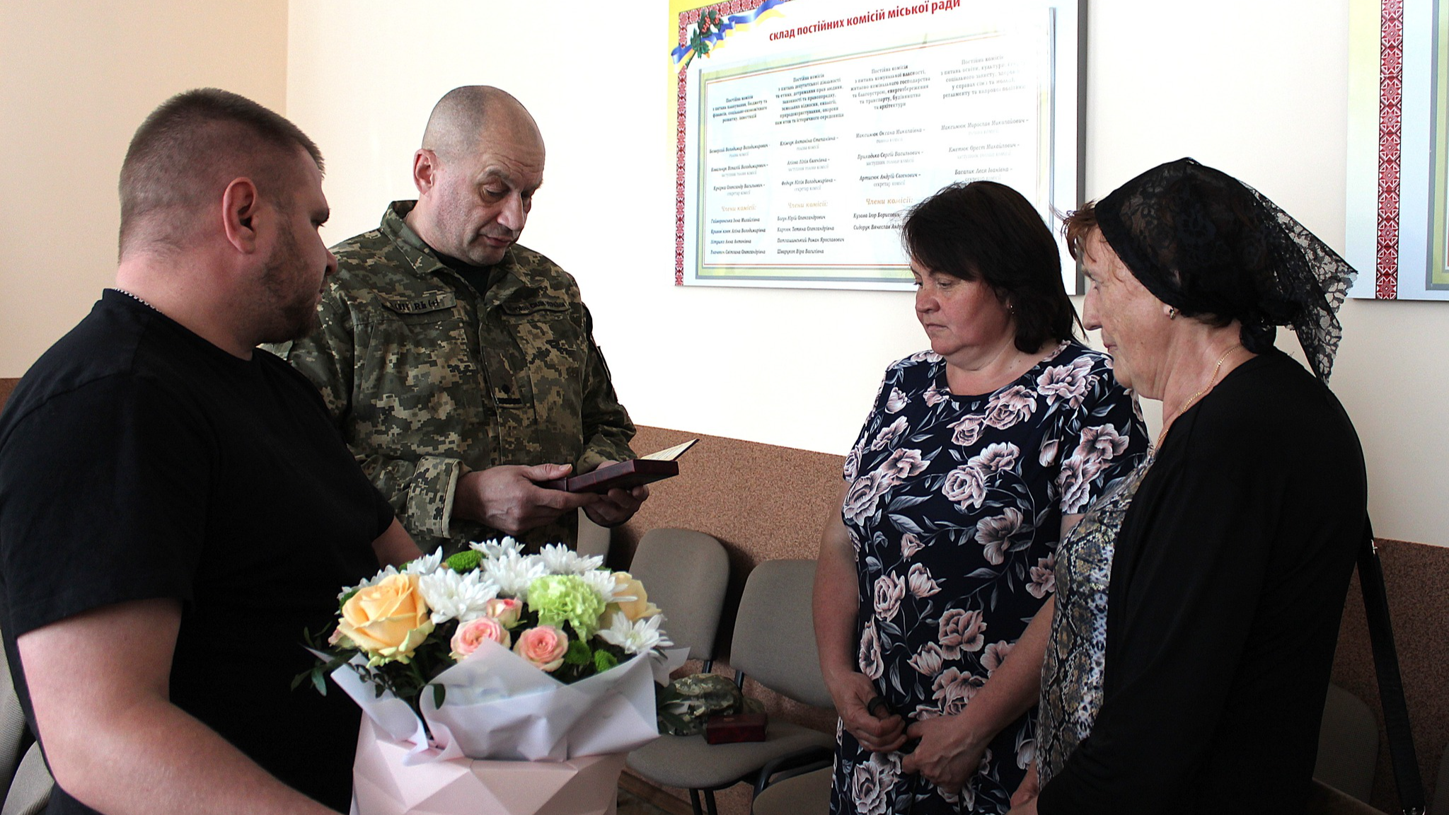 На Волині родинам загиблих Василя Кульпи та Олексія Мельничука вручили посмертні нагороди Героїв