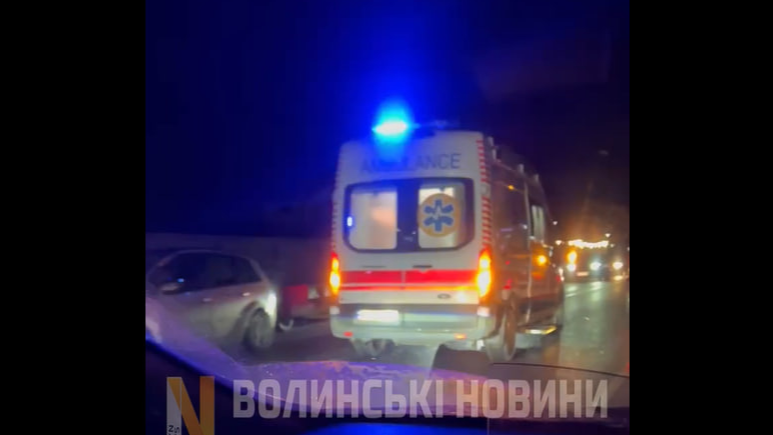 У аварії під Луцьком постраждав 21-річний хлопець