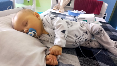 На Волині збирають кошти на термінову трансплантацію печінки для маленького Ромчика Дячука