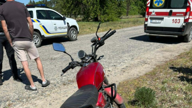 На Волині п'яний мотоцикліст потрапив у ДТП, постраждала дитина
