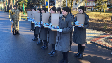 На Волині відкрили Алею пам’яті загиблих випускників і працівників ліцею