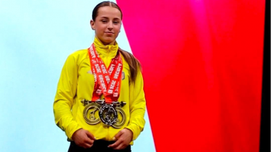 Волинська спортсменка виборола три медалі на чемпіонаті Європи з важкої атлетики