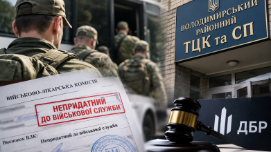 На Волині чоловіка, якого визнали непридатним до служби, за один день знову мобілізували