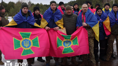 З полону звільнили трьох прикордонників Волинського загону