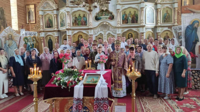 У сільській церкві на Волині вперше пролунала молитва українською мовою