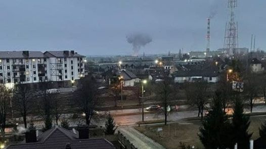 У Луцьку обстріляли військовий аеропорт