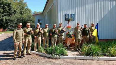 У громаді на Волині відкрили меморіальну дошку Герою Володимиру Шишку