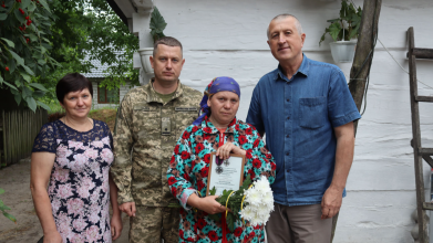 Після двох років російського полону: на Волині відзначили незламного воїна Олександра Савчука