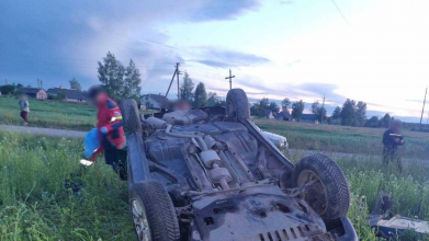 На Волині авто злетіло у кювет: загинув молодий водій