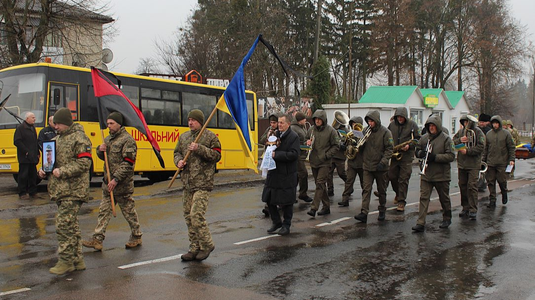 Траурна церемонія прощання з Сергієм Кв’ятковським на Волині