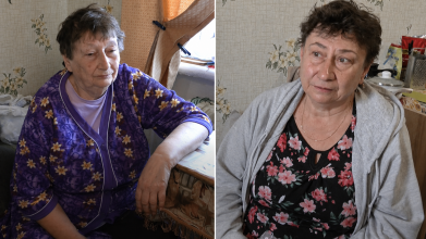 «Кожен день були вибухи»: літня жінка та її донька переїхали з Донеччини на Волинь