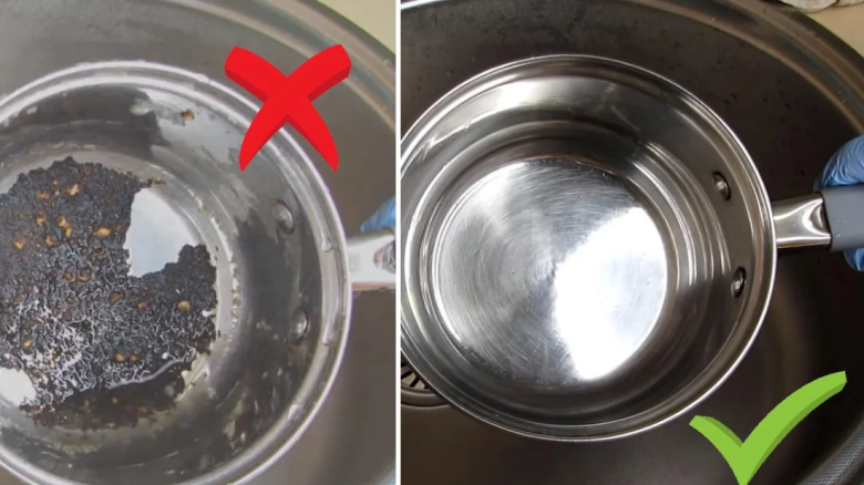 Як швидко очистити пригорілу каструлю: оцет, лимонка, вугілля та сіль