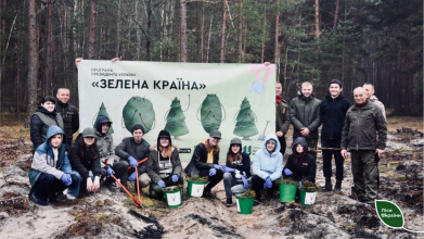 Дати нове життя лісові – найкраща справа: волинські школярі допомагали висаджувати ліс