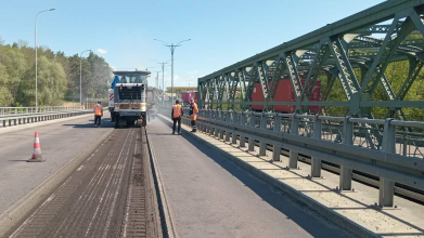 На Волині на пункті пропуску «Ягодин» розпочали ремонт мосту через Західний Буг