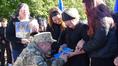 Війна забрала життя Героя: на Волині провели в останню путь Ігоря Бебеса