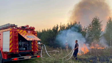 На Волині 70-річний чоловік підпалив траву: деталі інциденту