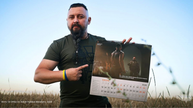 Воїн Князівської бригади став обличчям календаря Сухопутних військ України