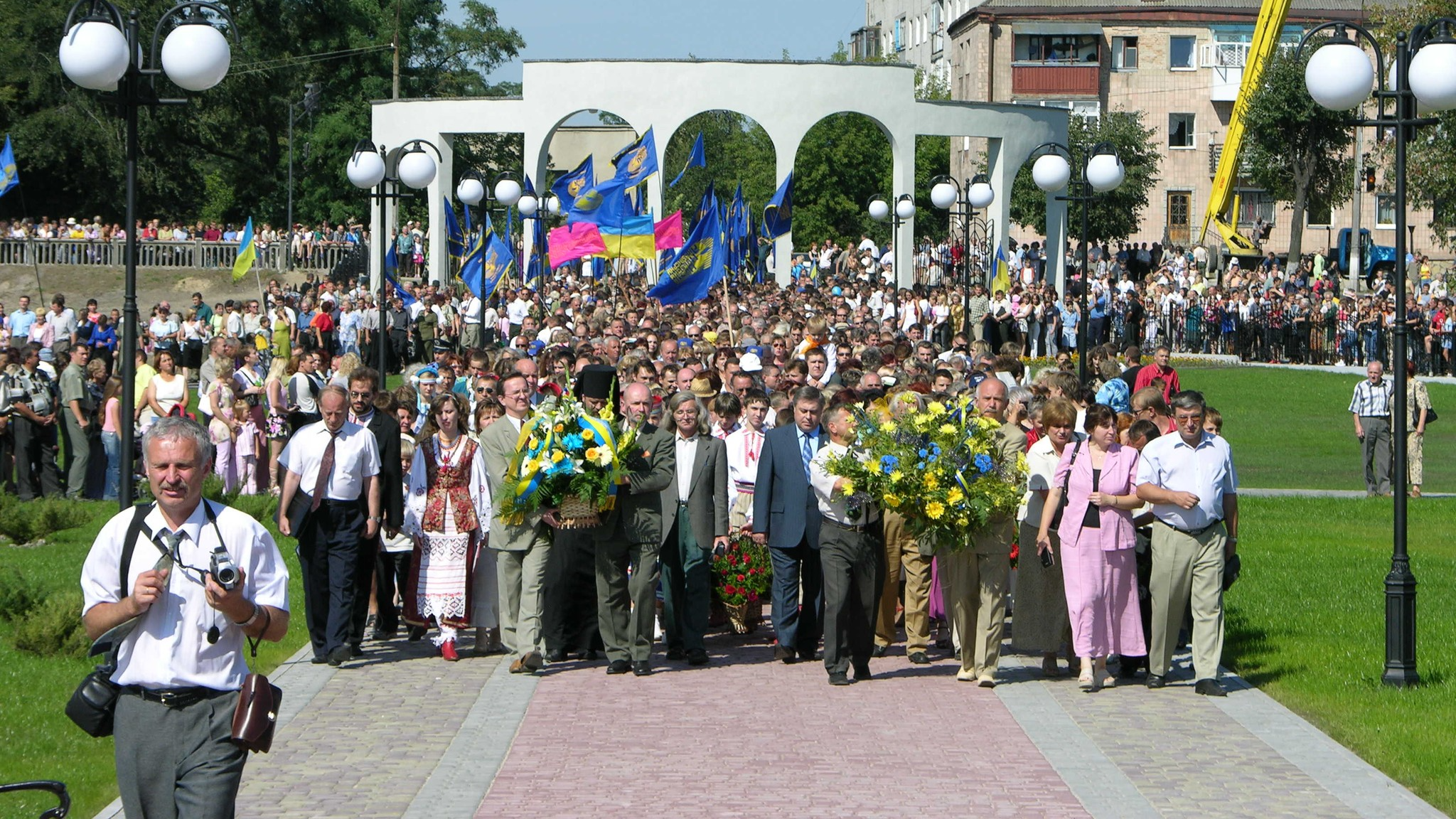 Історичні кадри: як у Ковелі 20 років тому освячували найвищий у світі пам’ятник Тарасу Шевченку