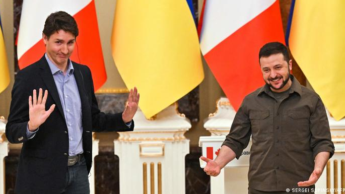 Трюдо у Києві пообіцяв "необмежену підтримку Україні", і не лише зброєю