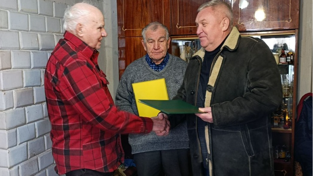 На Волині привітали 99-річного ветерана Другої світової війни