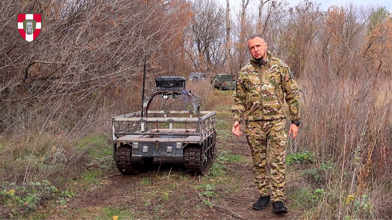 100-та бригада ЗСУ стала лідером у використанні наземних роботів на полі бою