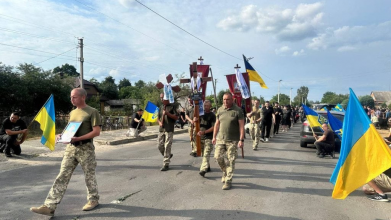 На Волині поховали 25-річного Героя Артура Фринаса