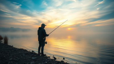 Календар рибалки на листопад 2025: у які дні риба найкраще клює