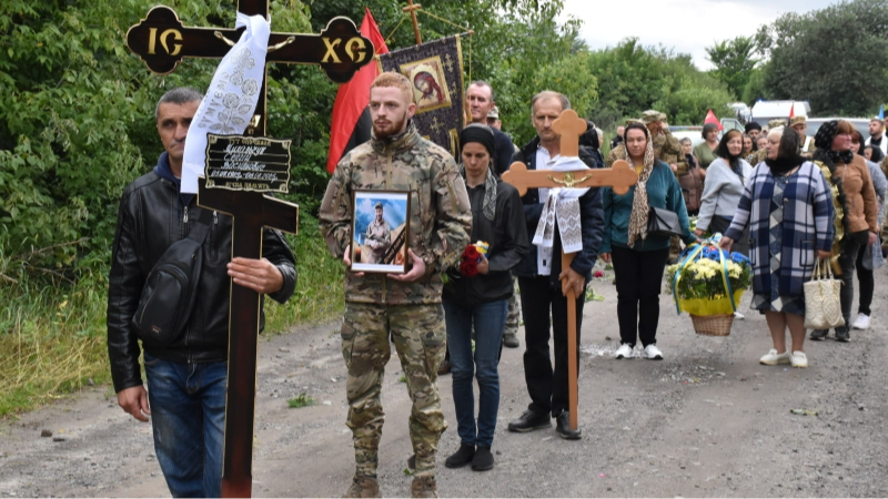 З Сергієм Михальчуком попрощалися у Городищенській громаді