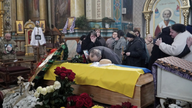 Навіки 24: на Волині попрощалися із Олександром Бичком, який пройшов ворожий полон, але трагічно загинув за кордоном