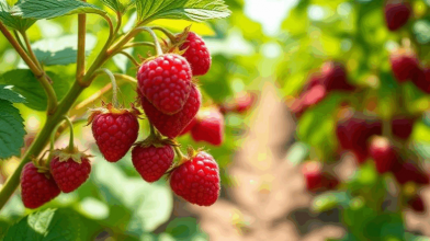 підживлення малини у березні