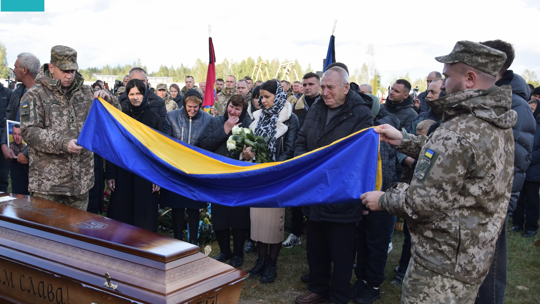 Повернувся «на щиті» після довгих місяців очікування: на Волині в останню дорогу провели Героя Володимира Губарика