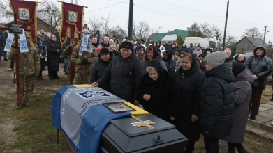 На Волині попрощалися з Героєм Сергієм Гончаренком, який загинув на Донеччині