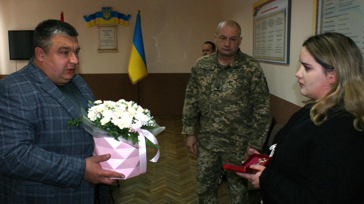 Героя з Волині Олександра Ханова посмертно відзначили орденом «За мужність» III ступеня