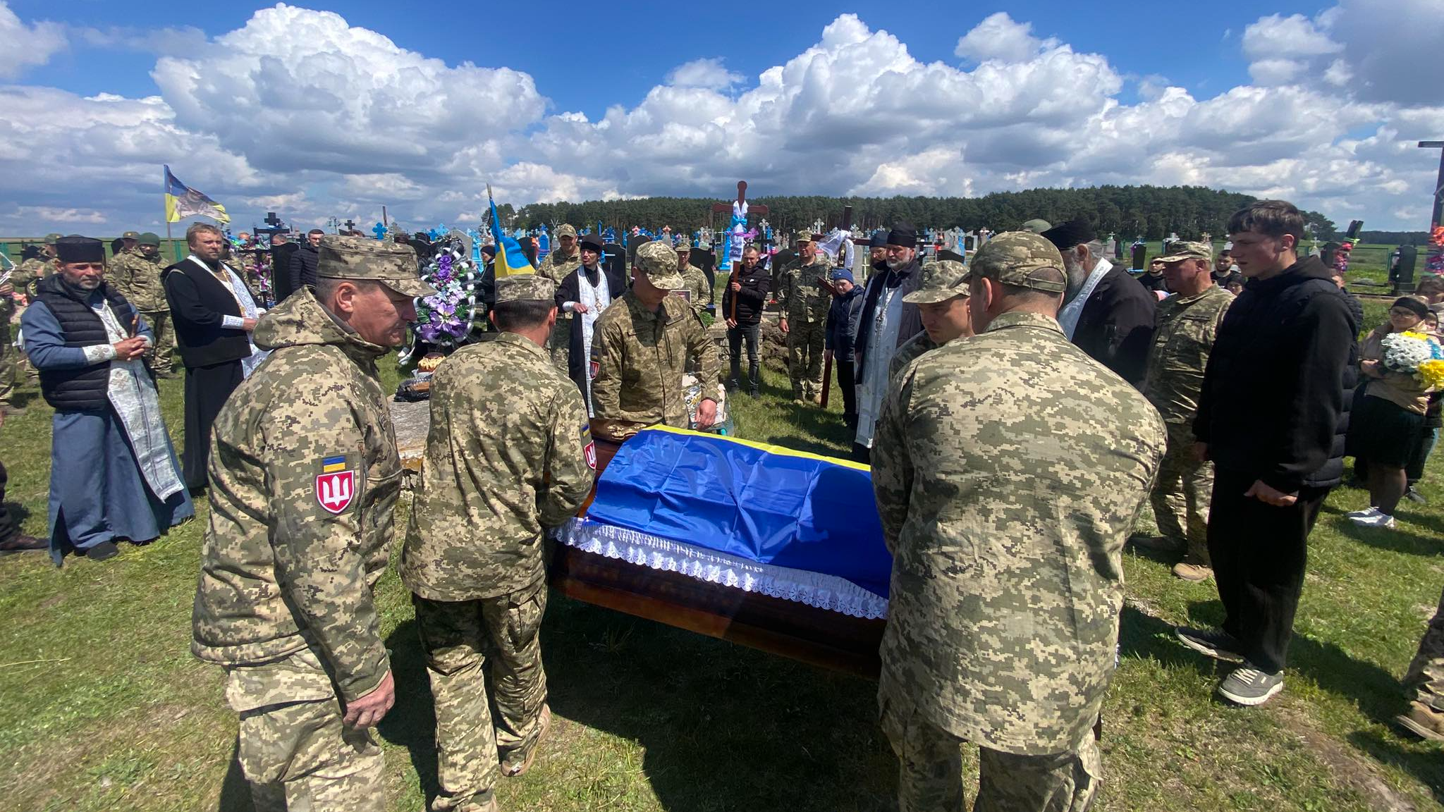 На Волині попрощалися із 23-річним Героєм Олександром Данилюком