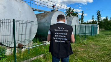 На Волині виявили понад 80 тонн пального без ліцензії