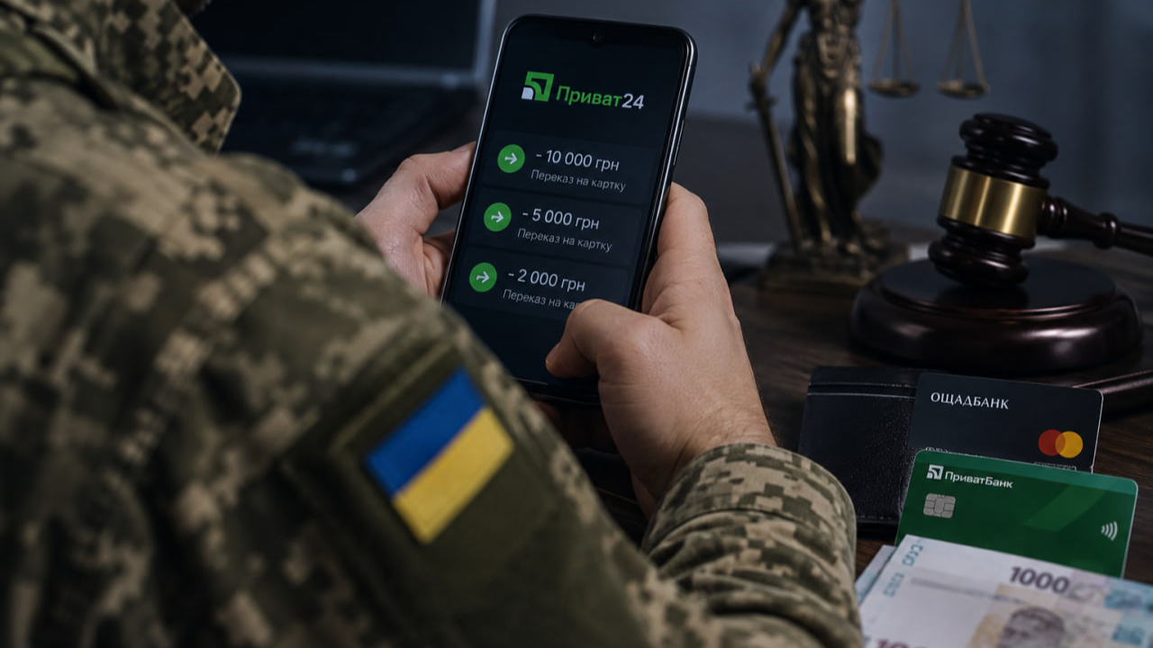 На Волині військовий отримав доступ до чужого «Приват24» і викрав понад 100 тисяч гривень