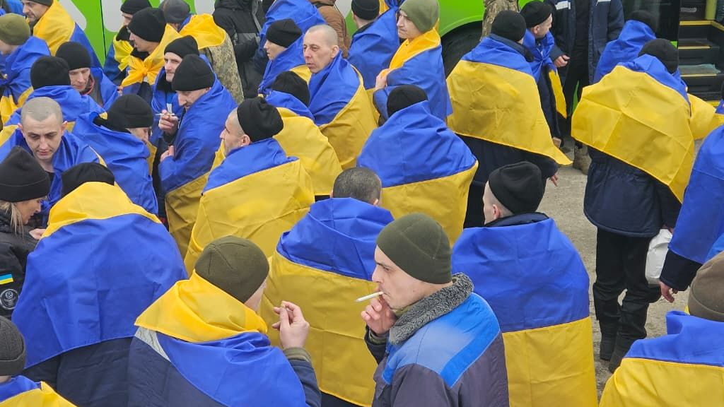 Під час обміну полоненими звільнили вісьмох військових з Волині