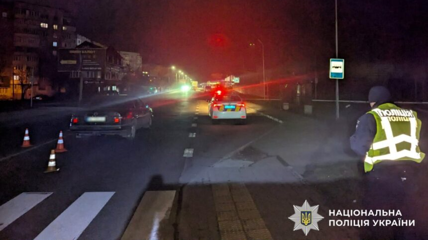 У Рівному п'яний водій збив на переході 12-річну дитину