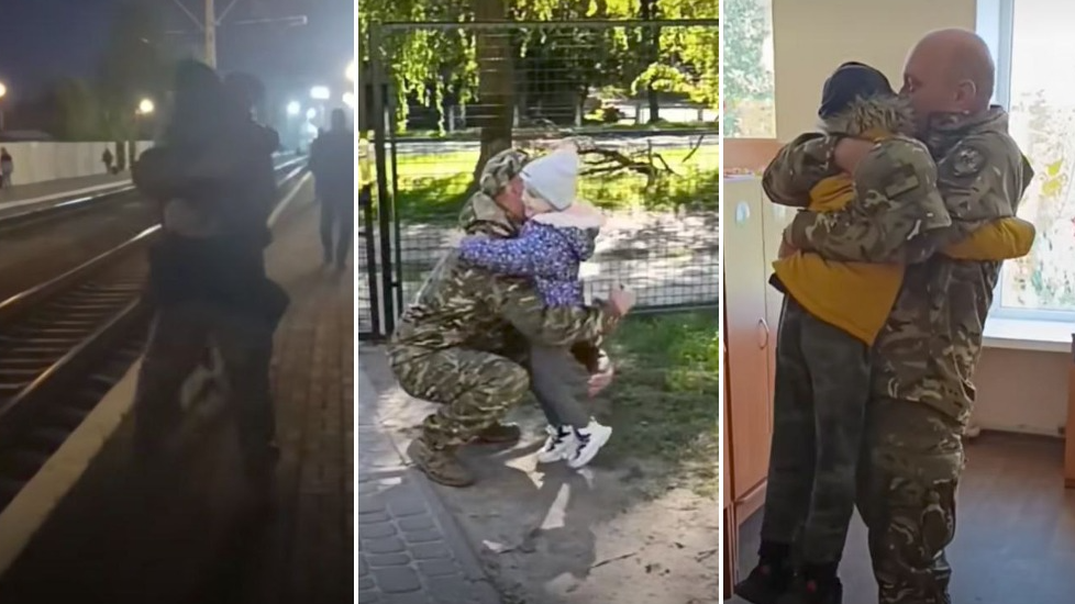 Семеро дітей, дружина й онук: після поранення до сімї повернувся прикордонник з Волині