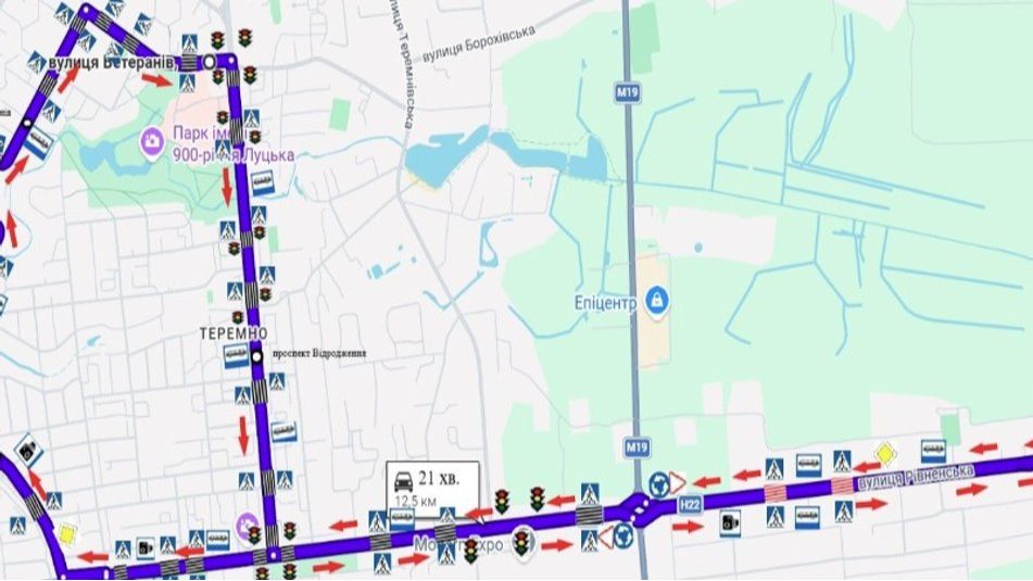 Було дев’ять, тепер - аж 20: на Волині збільшили кількість маршрутів для складання іспиту з водіння