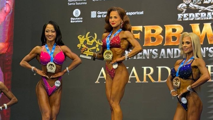 Волинянка здобула бронзу на чемпіонаті світу з бодібілдингу в Іспанії
