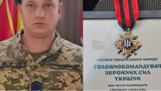 Захисника з Волині відзначили «Золотим хрестом»