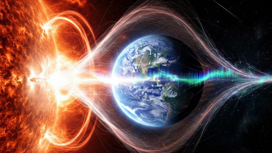 Магнітні бурі в Україні: який прогноз сонячної активності на 9 квітня