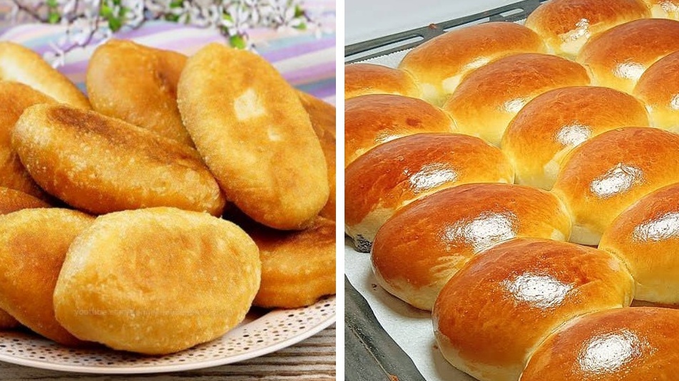 Дуже просте і пухке тісто на смажені або печені пиріжки: найкращі рецепти