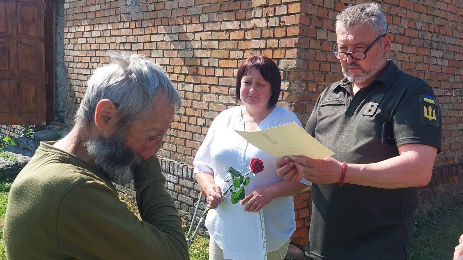 На Волині батько отримав нагороду за сина-воїна, який вважається зниклим безвісти